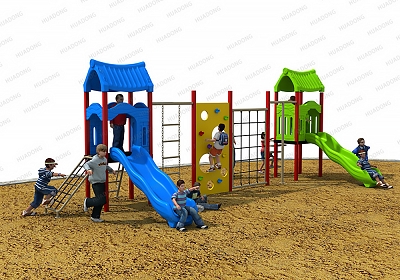 花园游乐 HD-LHY008-儿童滑梯